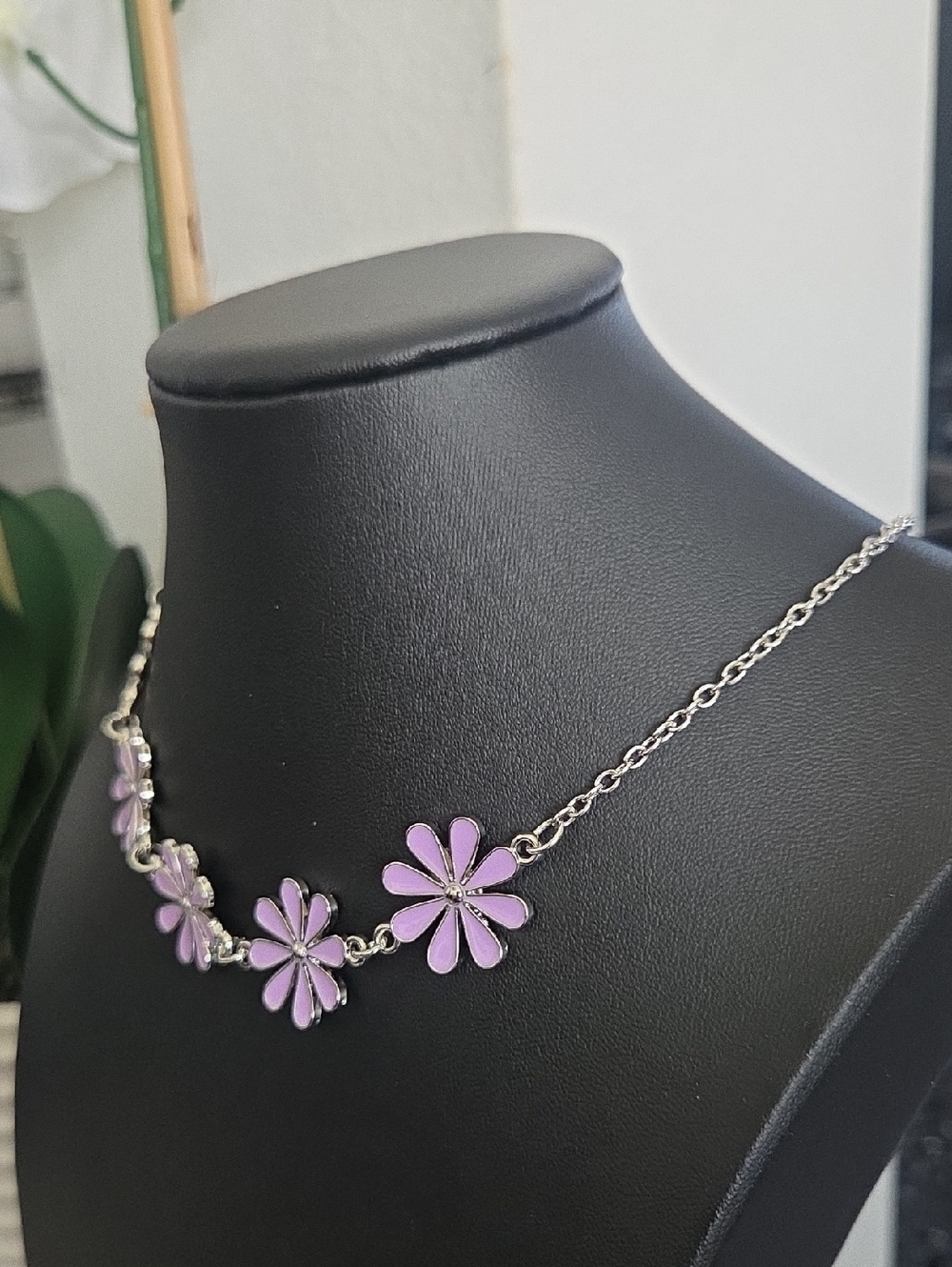Paparazzi Floral Fantasy Purple Necklace NWT - Picture 3 of 4
